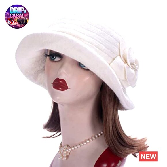 Wool Beret Bucket Hat for Winter Casual Wear main image 7
